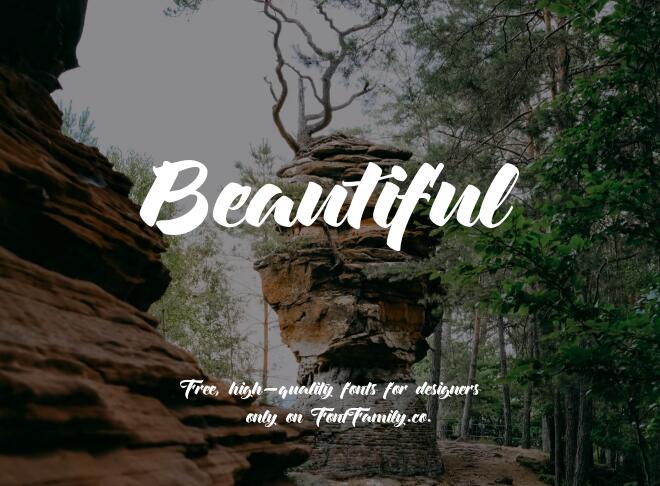 Beautiful Font