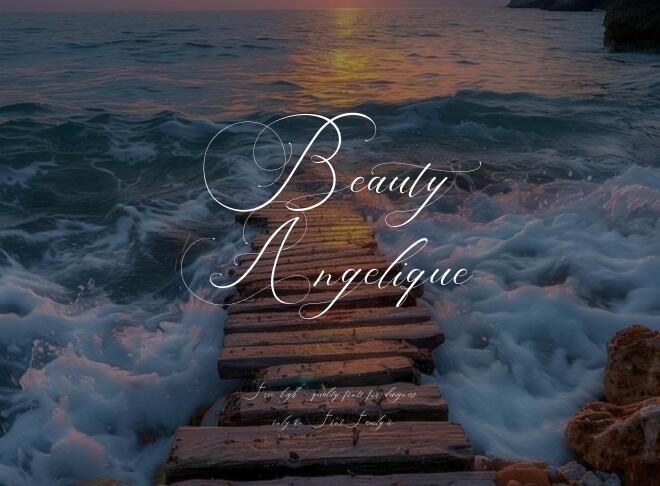 Beauty Angelique Font