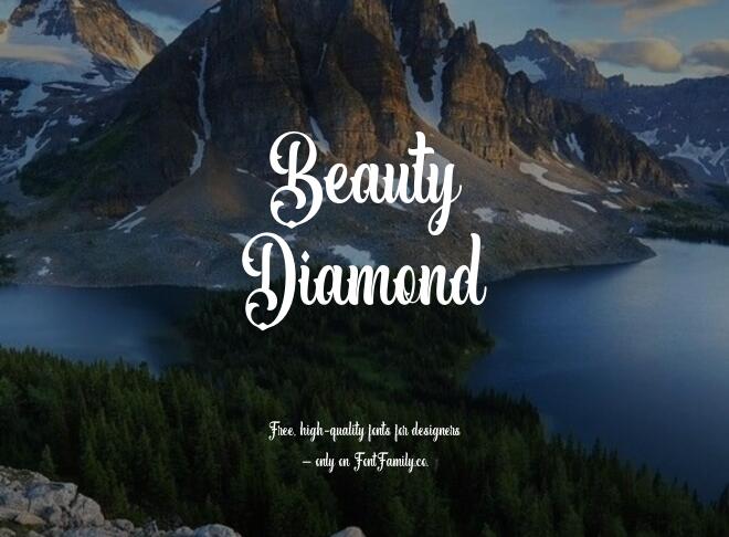 Beauty Diamond Font