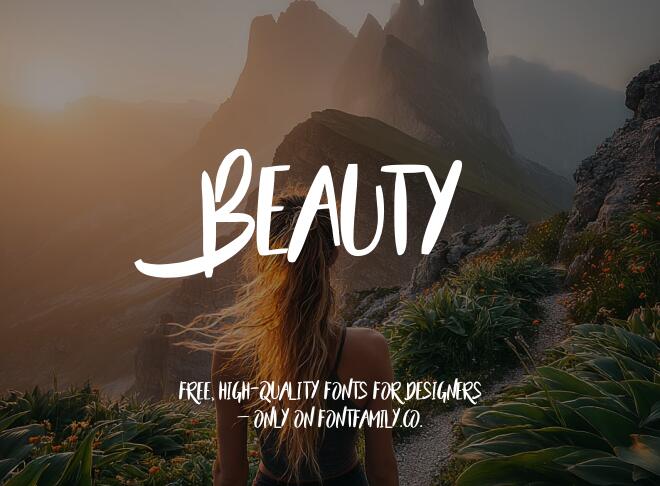 Beauty Font