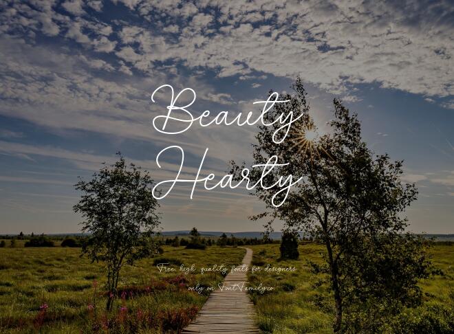 Beauty Hearty Font
