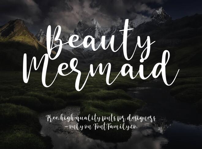 Beauty Mermaid Font