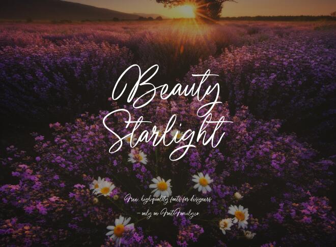 Beauty Starlight Font