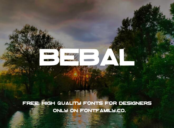 Bebal Font