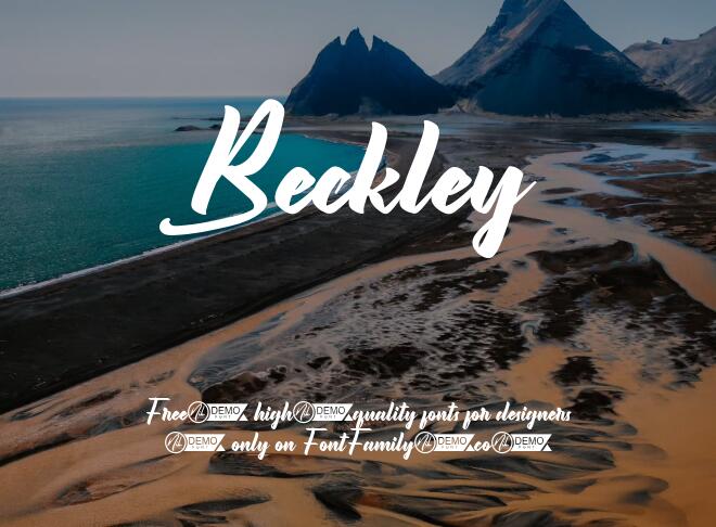 Beckley Font