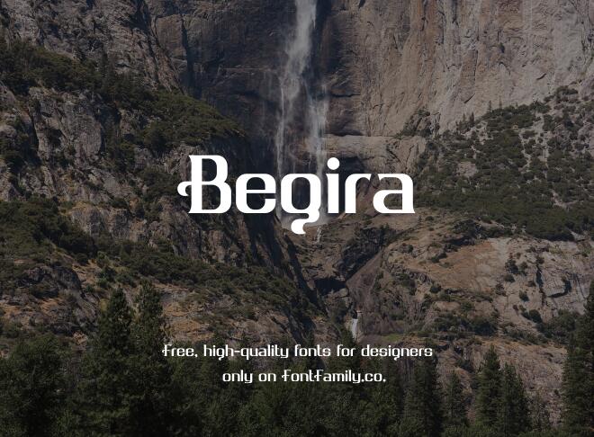 Begira Font