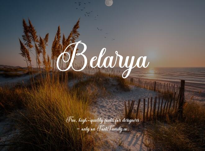 Belarya Font