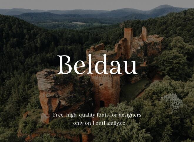 Beldau Font