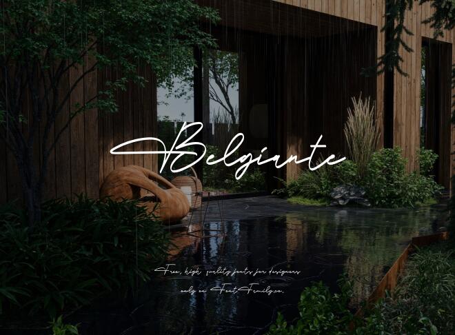 Belgiante Font