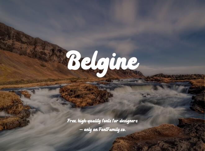 Belgine Font