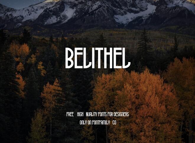Belithel Font