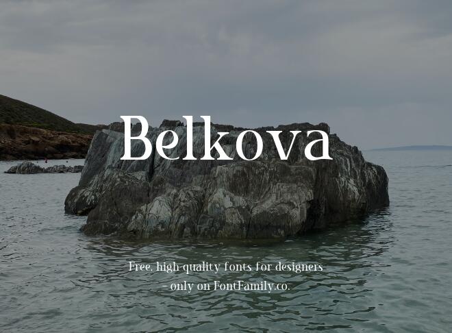 Belkova Font