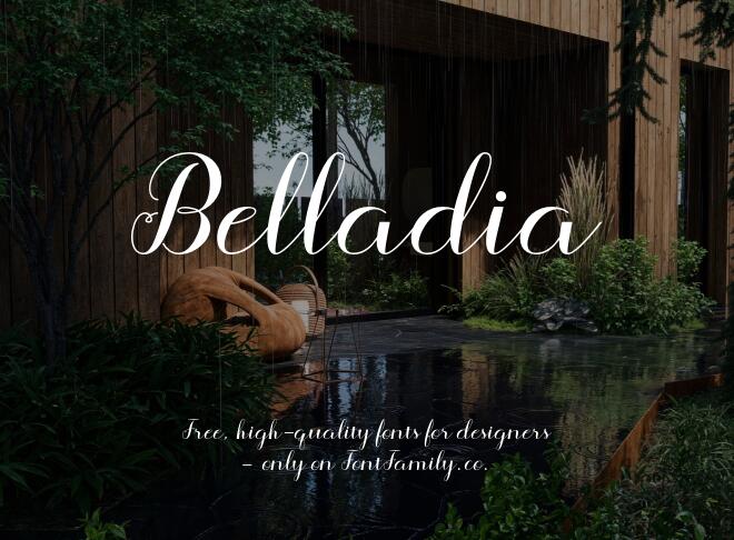 Belladia Font