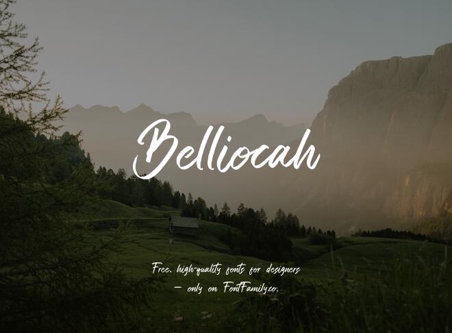 Belliocah Font