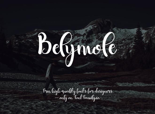 Belymole Font