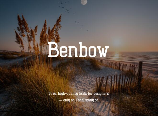 Benbow Font Family