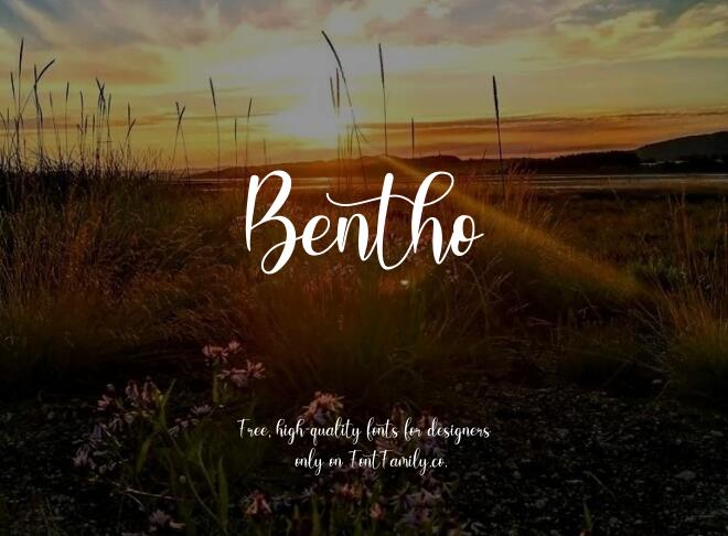 Bentho Font