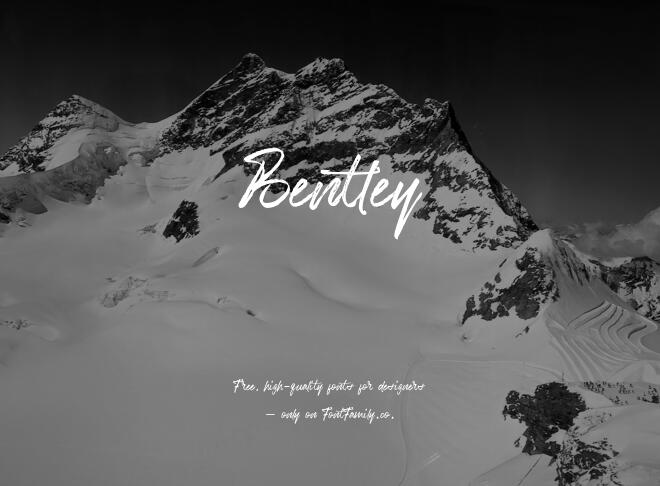 Bentley Font