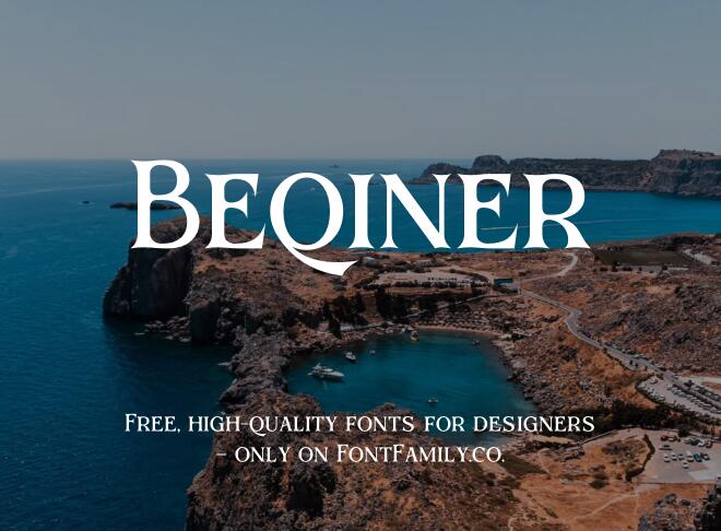 Beqiner Font