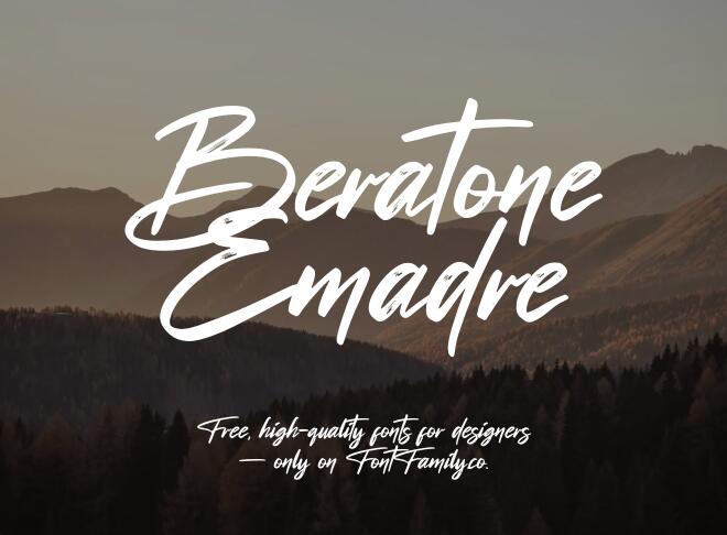 Beratone Emadre Font