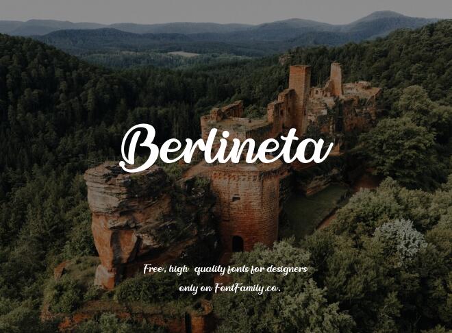 Berlineta Font