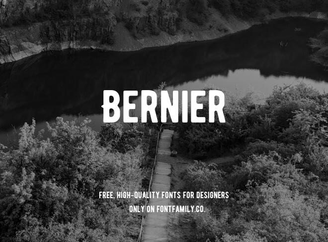 Bernier Font
