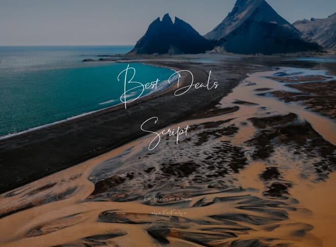 Best Deals Script Font