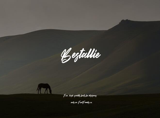 Bestallie Font