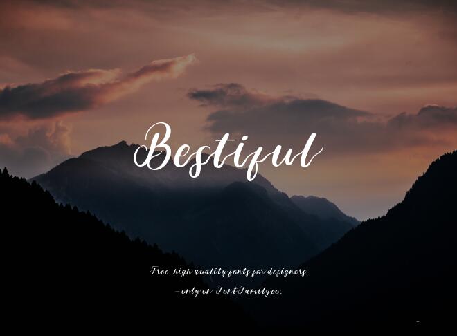Bestiful Font