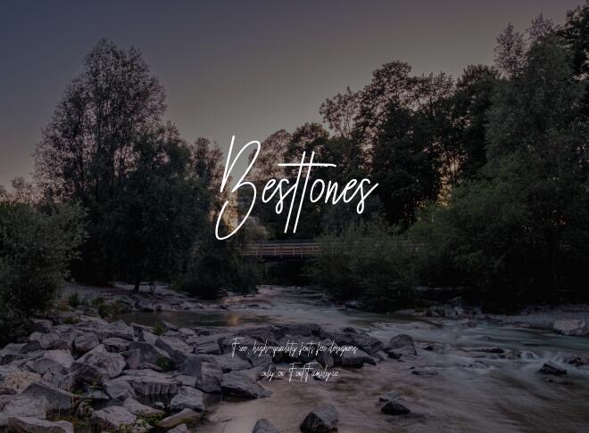 Besttones Font