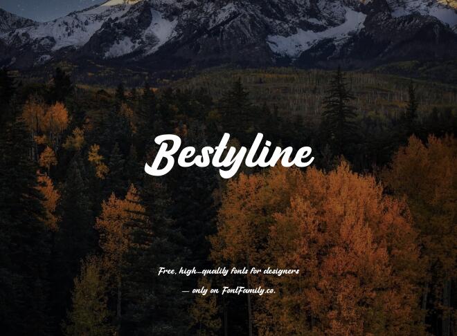 Bestyline Font