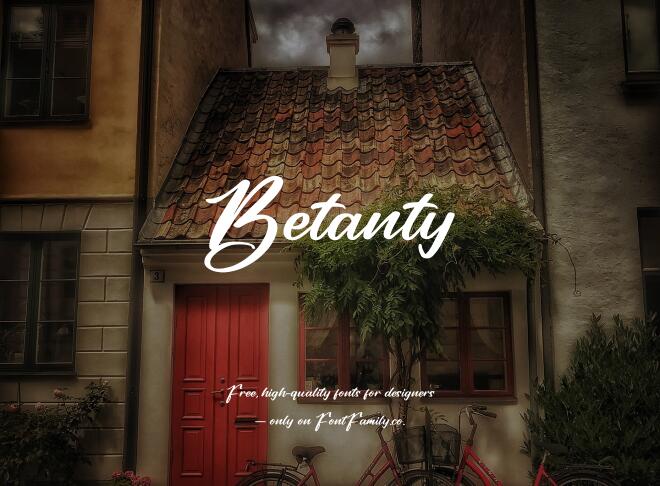 Betanty Font