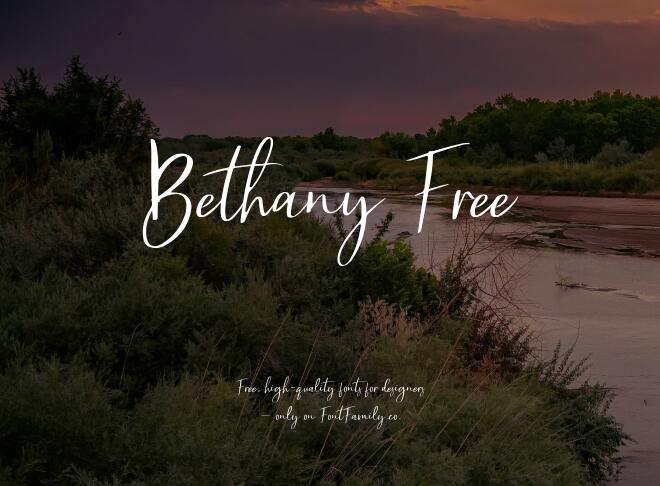 Bethany Free Font