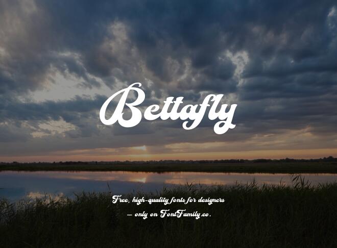 Bettafly Font