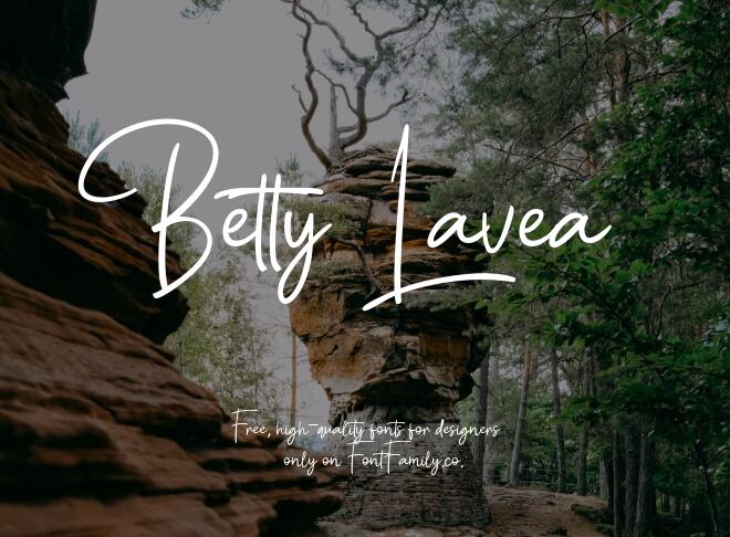 Betty Lavea Font