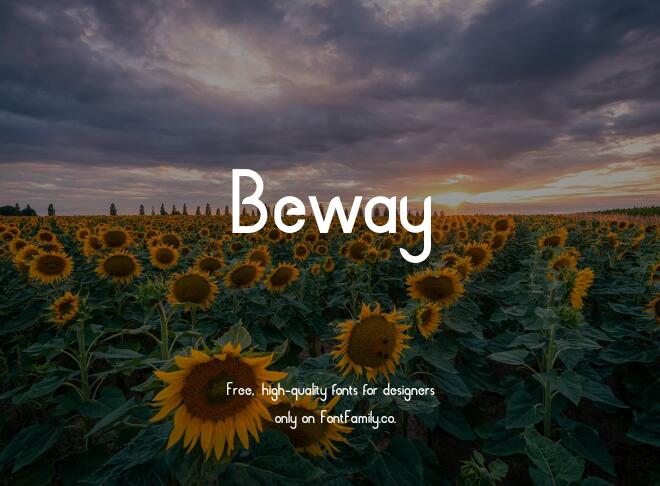 Beway Font