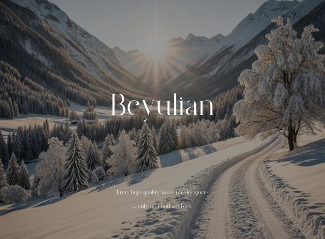 Beyulian Font