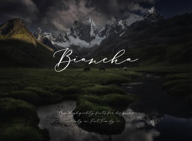 Biancha Font