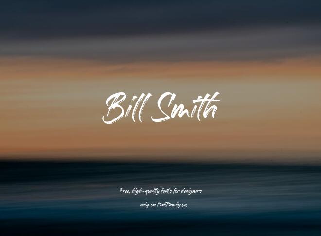 Bill Smith Font