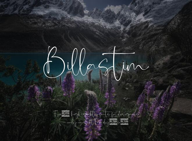 Billastim Font