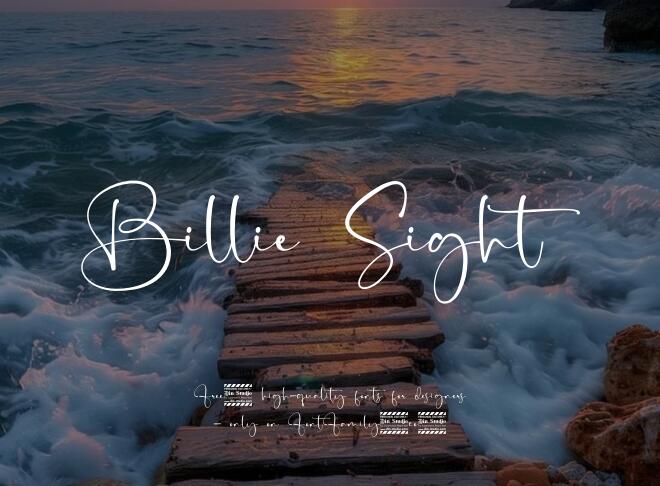 Billie Sight Font