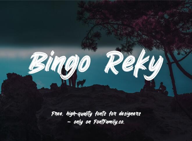 Bingo Reky Font