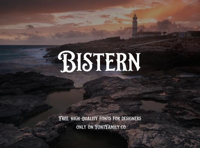 Bistern Font