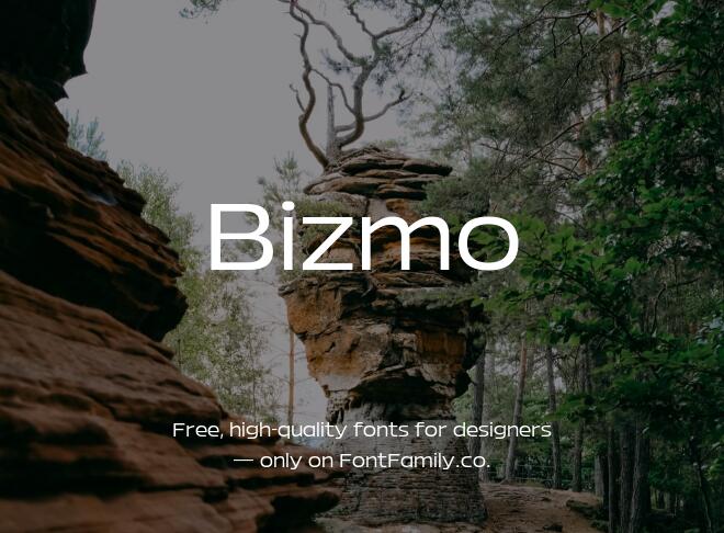 Bizmo Font