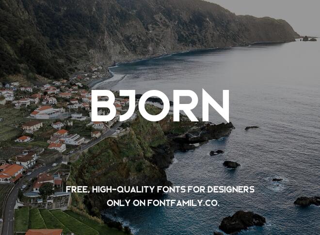 Bjorn Font