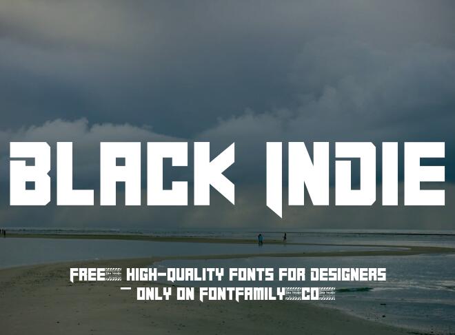 Black Indie Font