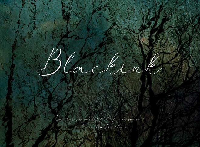 Blackink Font