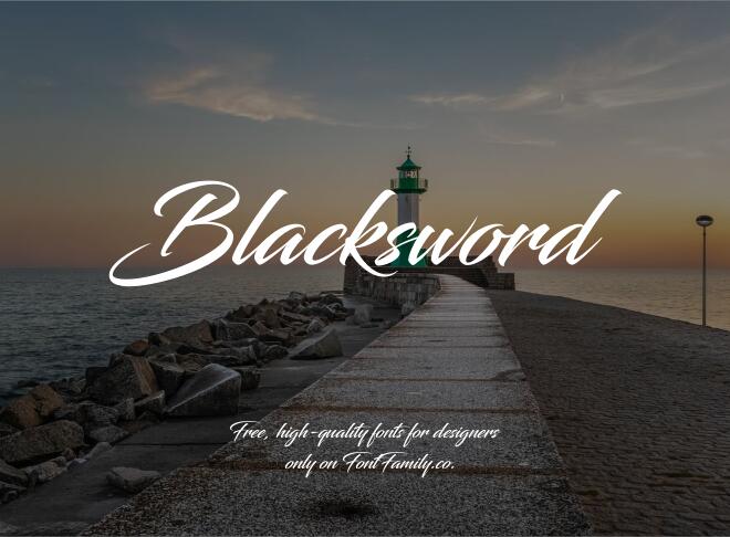 Blacksword Font