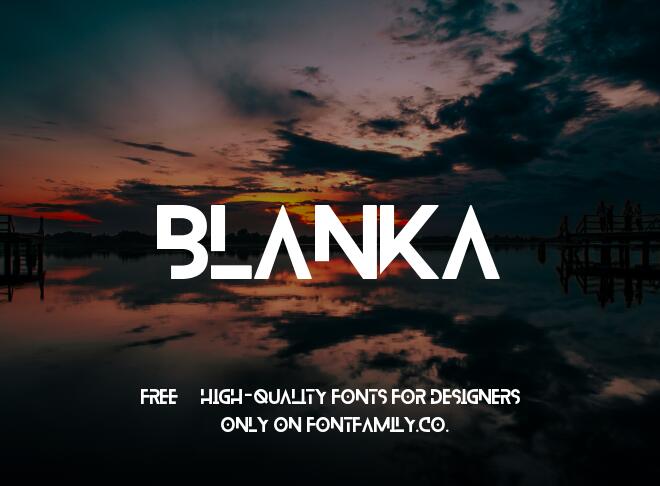 Blanka Font