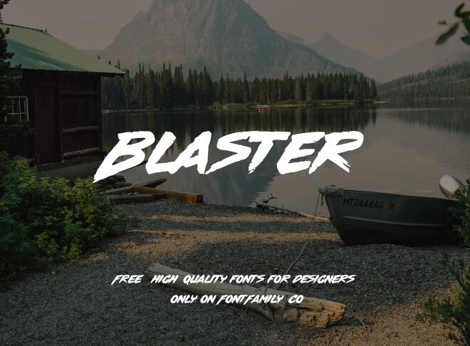 Blaster Font